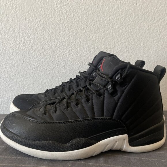 Jordan 12 Retro Shoes Mens Size 8 Flu Game 130690-004 Basketball Sneakers .
